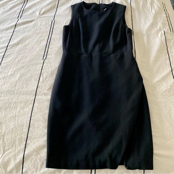 Massimo Dutti black sheath dress - Picture 1 of 4